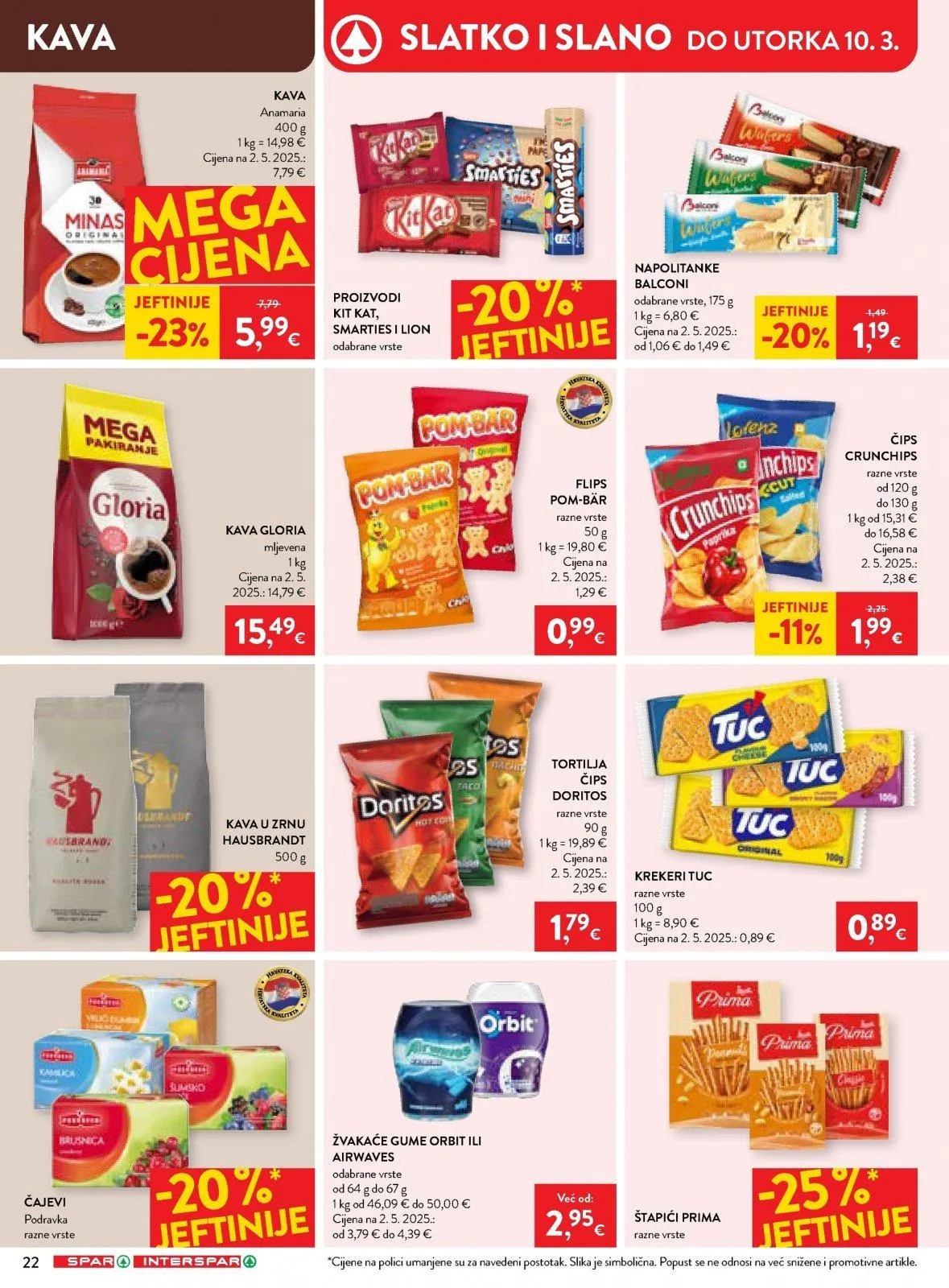 Katalog Interspar katalog do 10.03.2026 od 5. ožujka do 10. ožujka 2026. - Pregled Stranica 26
