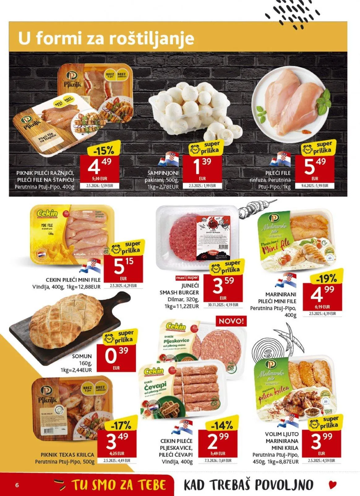 Katalog Konzum katalog do 19.05.2026 od 14. svibnja do 19. svibnja 2026. - Pregled Stranica 6