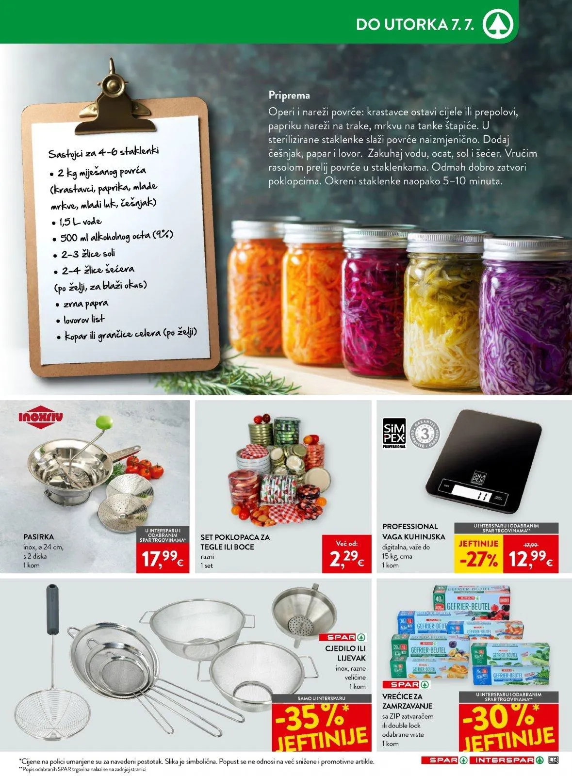 Katalog Spar katalog do 30.06.2026 od 25. lipnja do 30. lipnja 2026. - Pregled Stranica 29