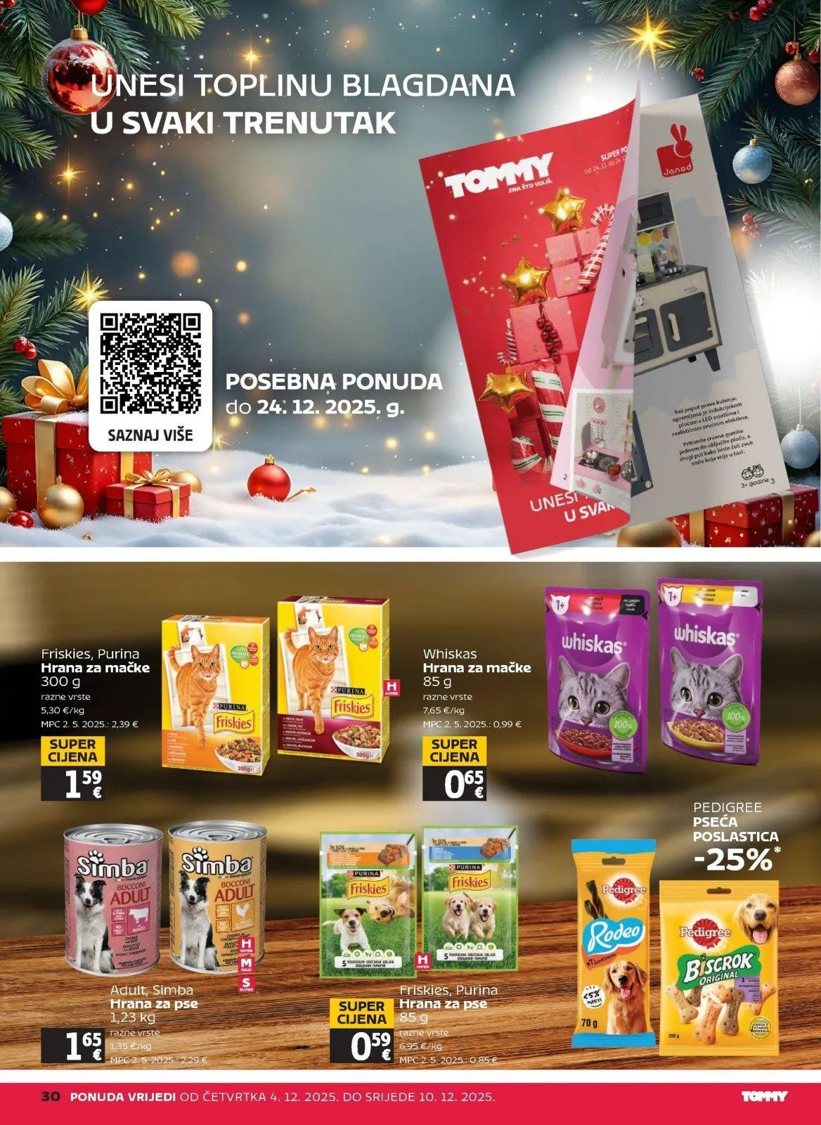 Katalog Tommy katalog do 10.12.2025 od 4. prosinca do 10. prosinca 2025. - Pregled Stranica 30
