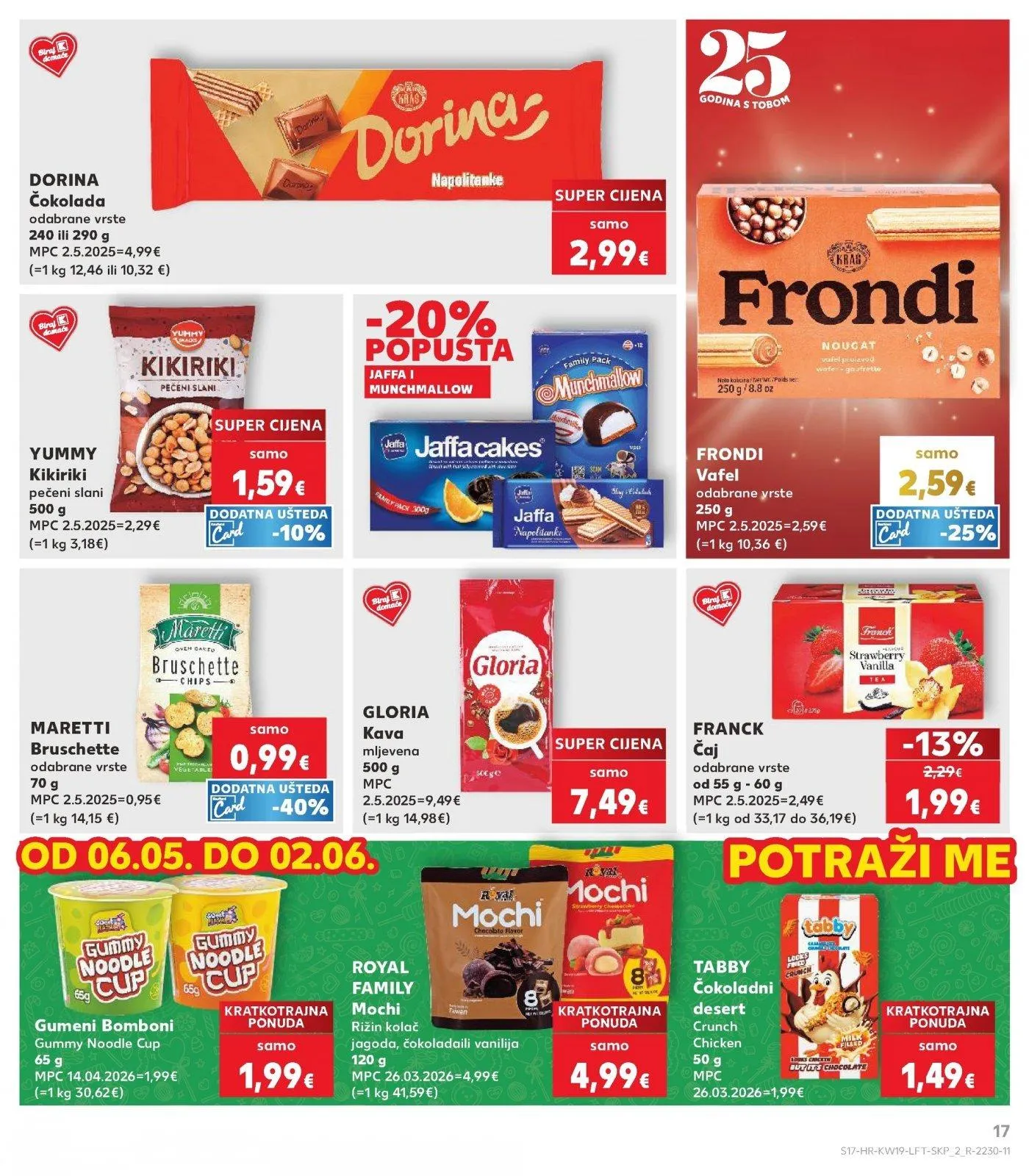 Katalog Kaufland katalog do 12.05.2026 od 8. svibnja do 12. svibnja 2026. - Pregled Stranica 17