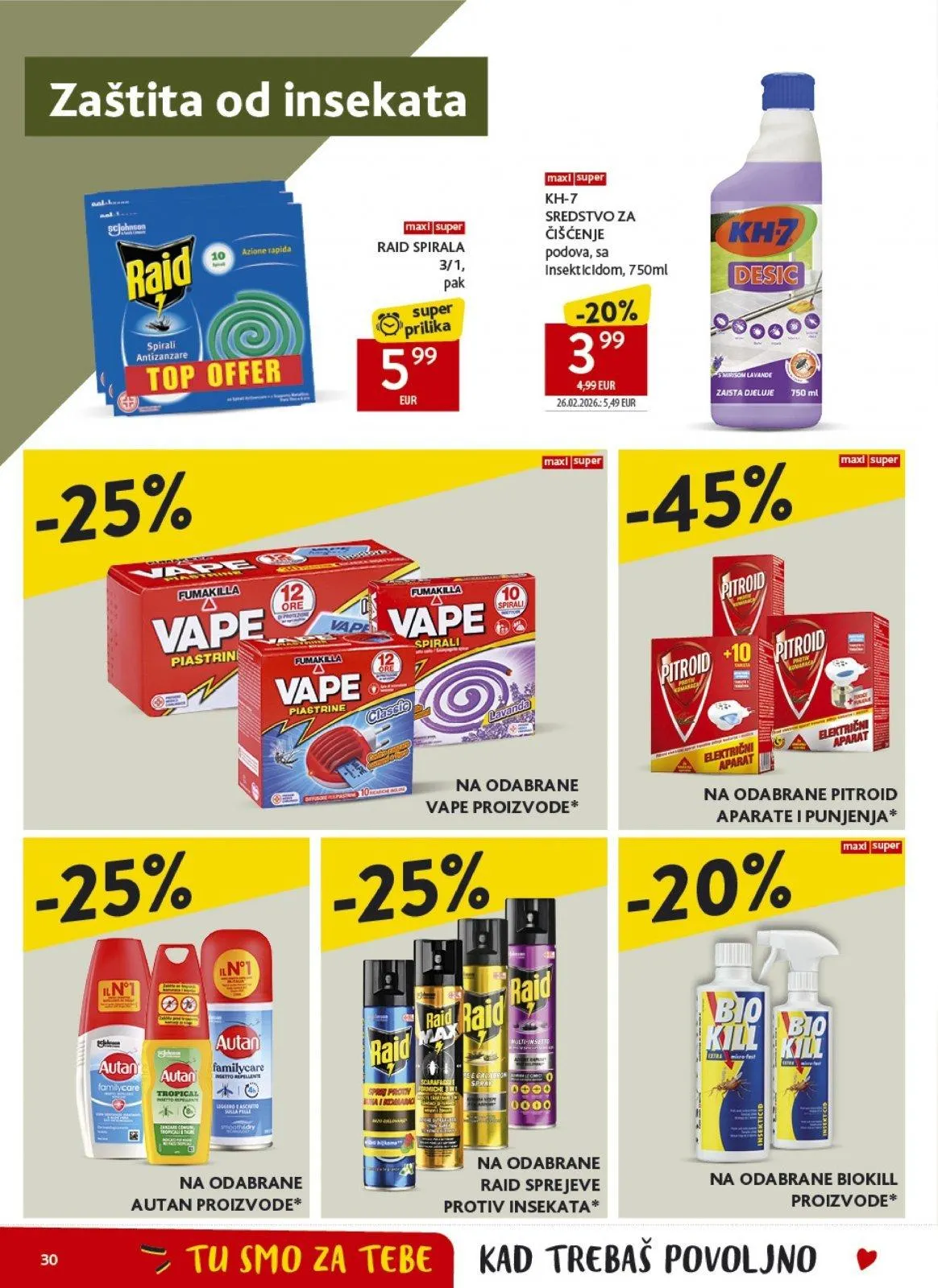 Katalog Konzum katalog do 05.05.2026 od 29. travnja do 5. svibnja 2026. - Pregled Stranica 30