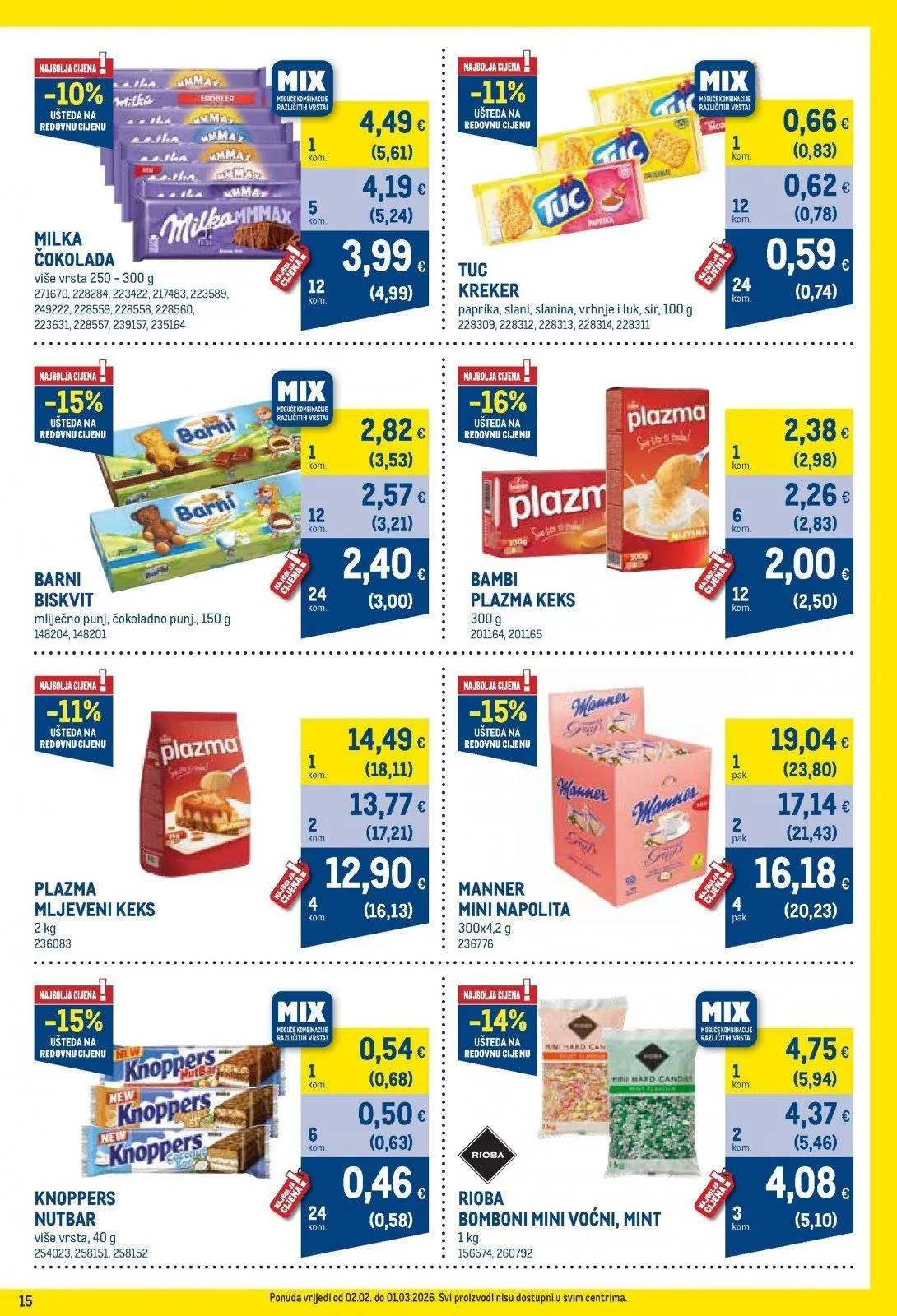 Katalog Metro katalog do 02.03.2026 od 7. veljače do 2. ožujka 2026. - Pregled Stranica 15