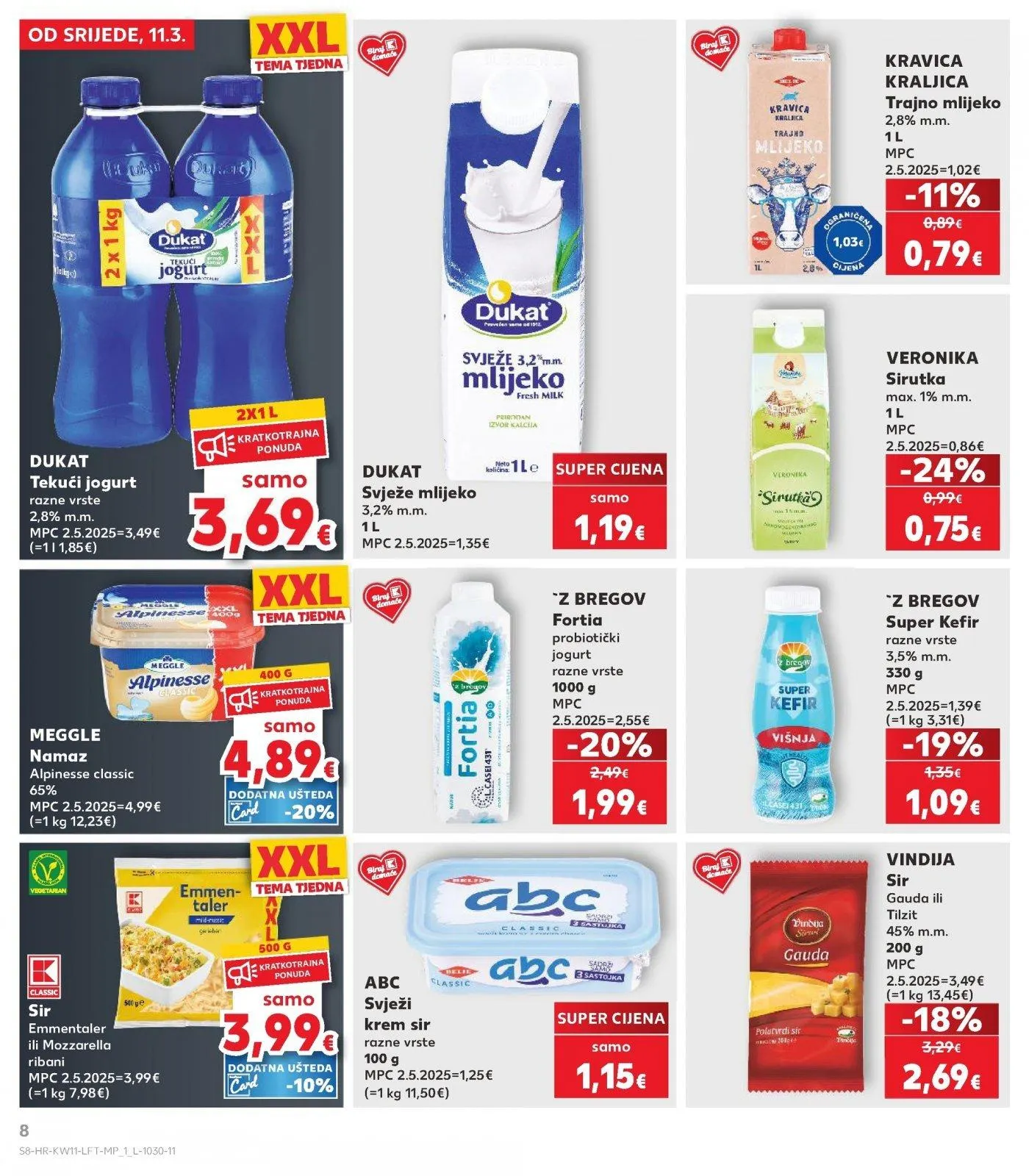Katalog Kaufland katalog do 17.03.2026 od 11. ožujka do 17. ožujka 2026. - Pregled Stranica 8