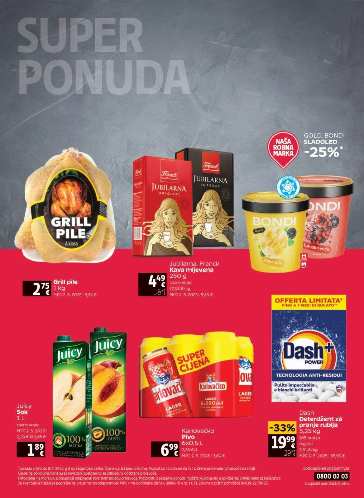 Katalog Tommy katalog do 08.04.2026 od 2. travnja do 8. travnja 2026. - Pregled Stranica 32