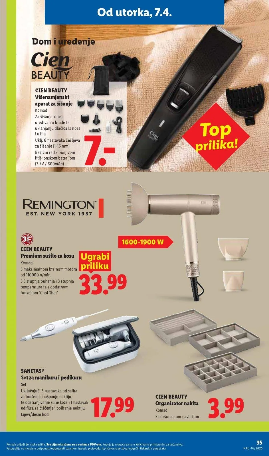 Katalog Lidl katalog do 12.04.2026 od 2. travnja do 12. travnja 2026. - Pregled Stranica 35