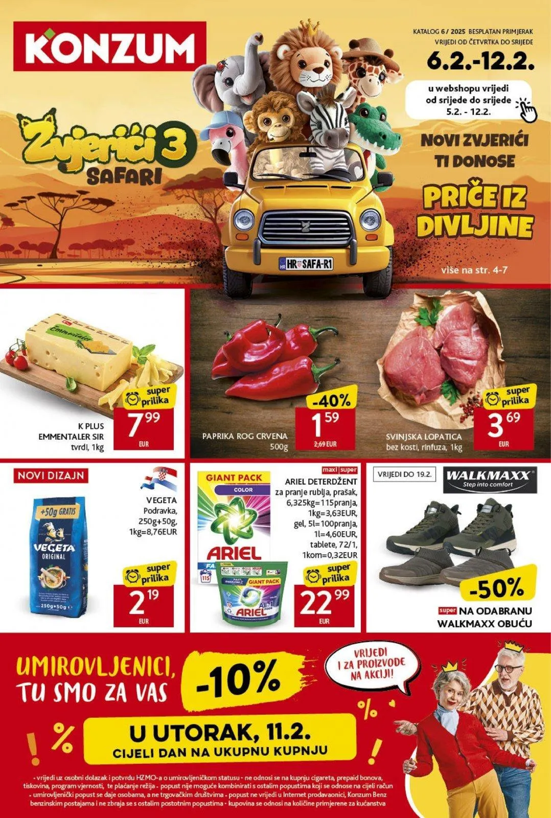 Konzum katalog do 12.02.2025 - 0