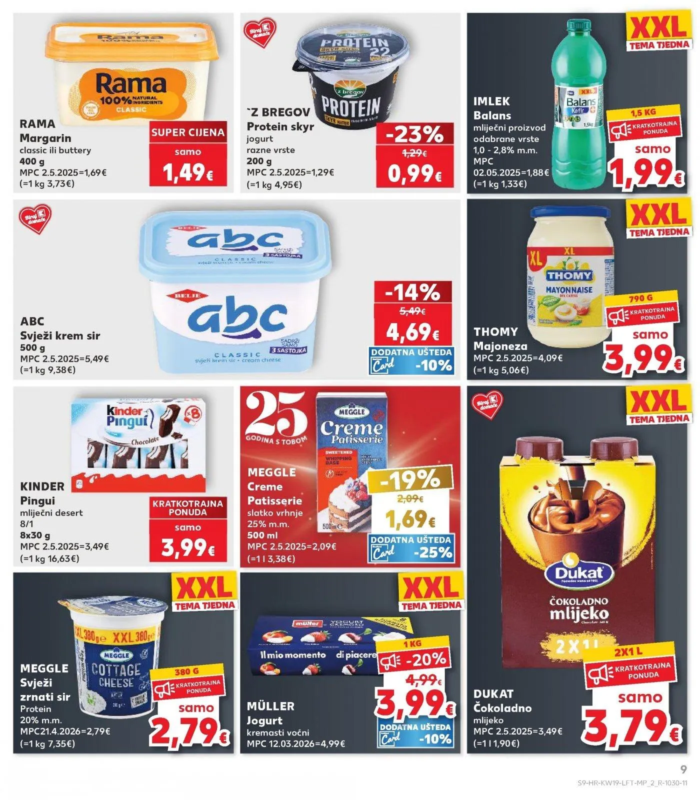 Katalog Kaufland katalog do 12.05.2026 od 8. svibnja do 12. svibnja 2026. - Pregled Stranica 9