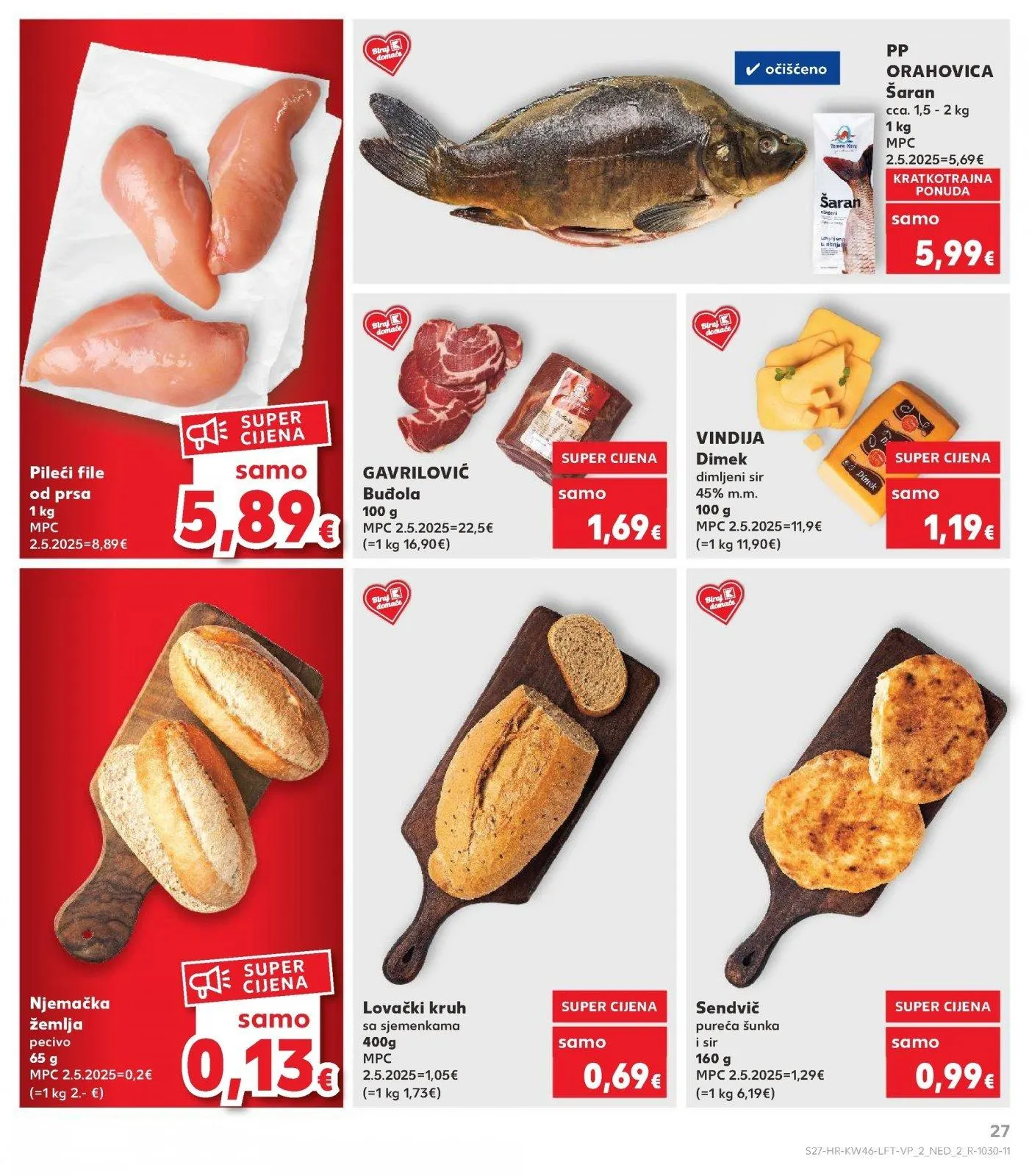Katalog Kaufland katalog do 18.11.2025 od 12. studenoga do 18. studenoga 2025. - Pregled Stranica 27