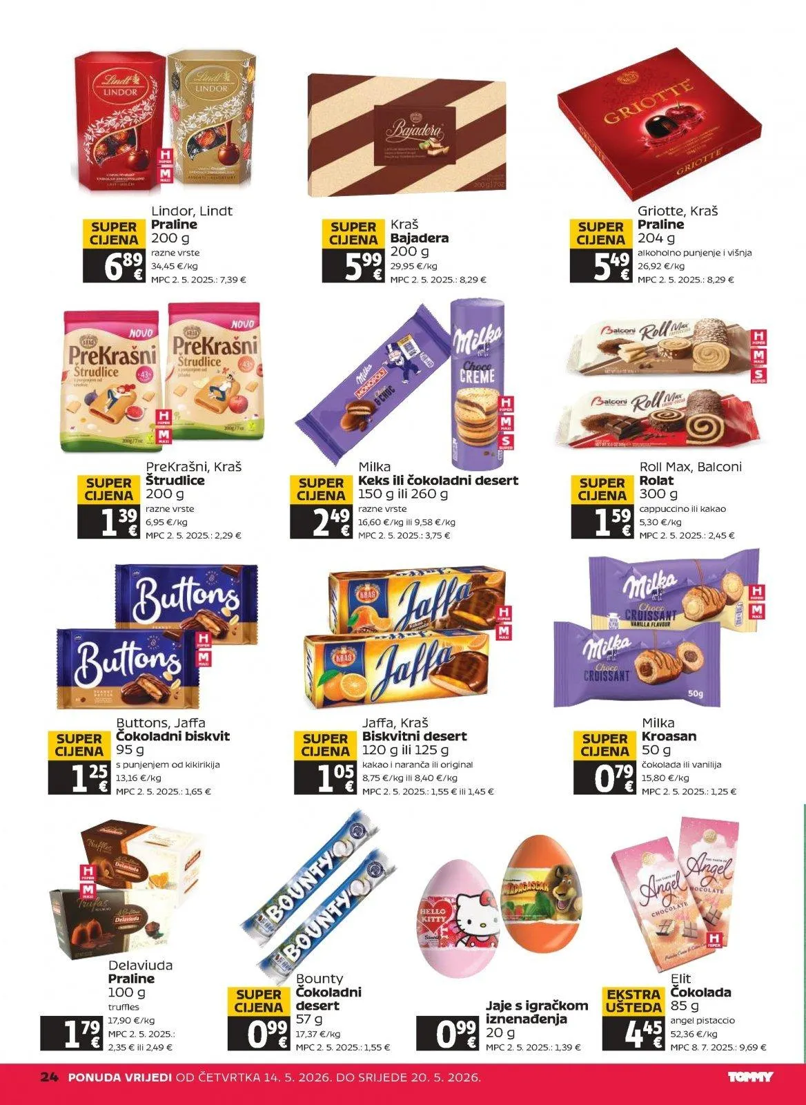 Katalog Tommy katalog do 20.05.2026 od 14. svibnja do 20. svibnja 2026. - Pregled Stranica 24