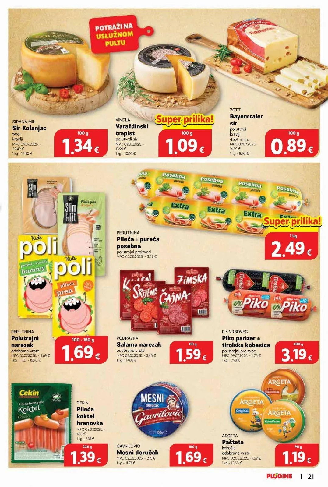 Katalog Plodine katalog do 10.02.2026 od 5. veljače do 10. veljače 2026. - Pregled Stranica 21