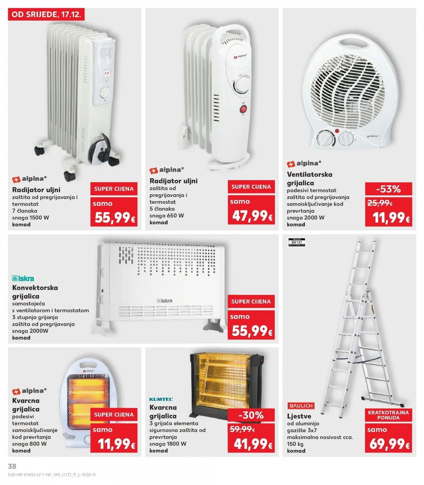 Katalog Kaufland katalog do 26.12.2025 od 17. prosinca do 26. prosinca 2025. - Pregled Stranica 38