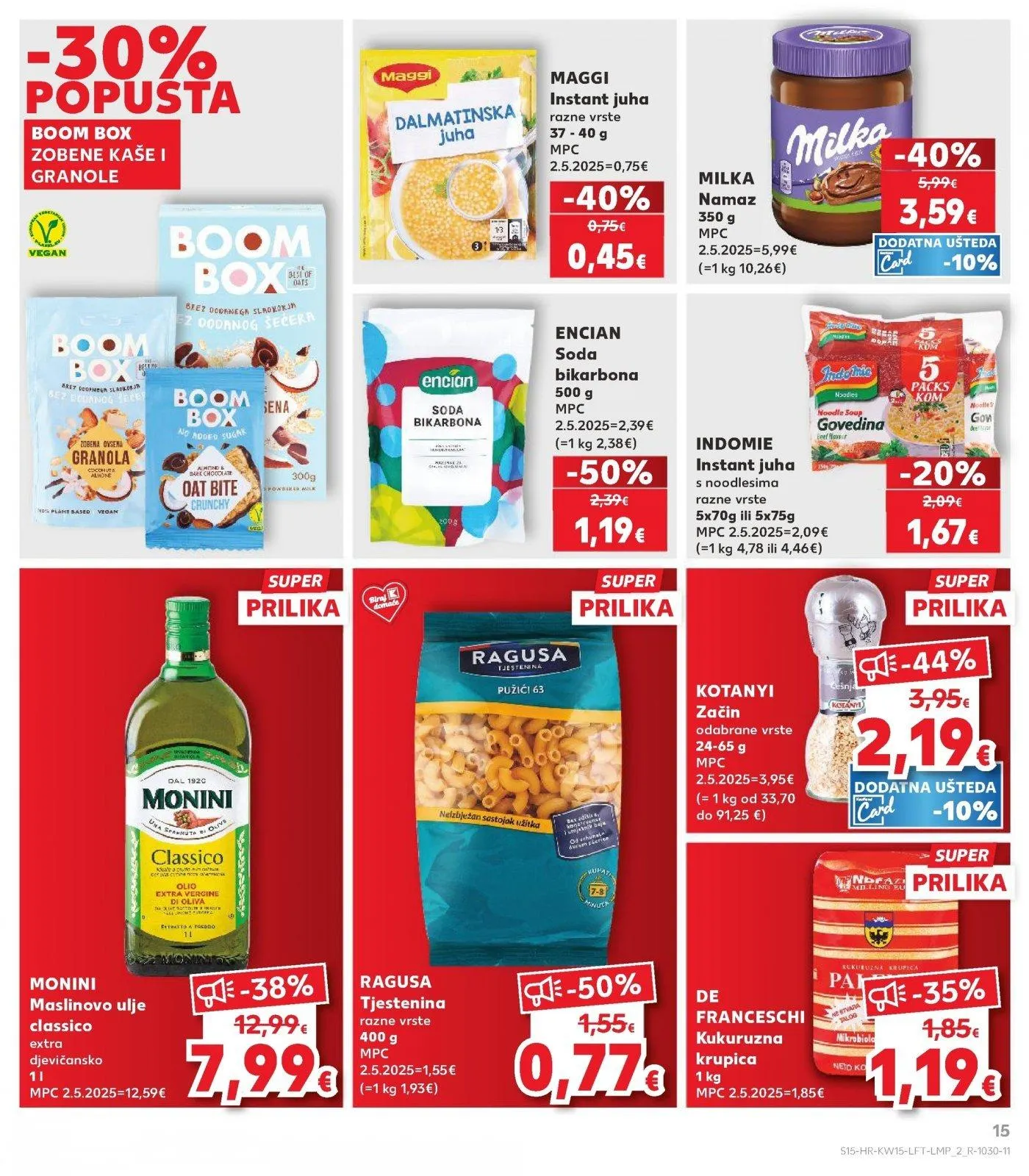 Katalog Kaufland katalog do 14.04.2026 od 8. travnja do 14. travnja 2026. - Pregled Stranica 15