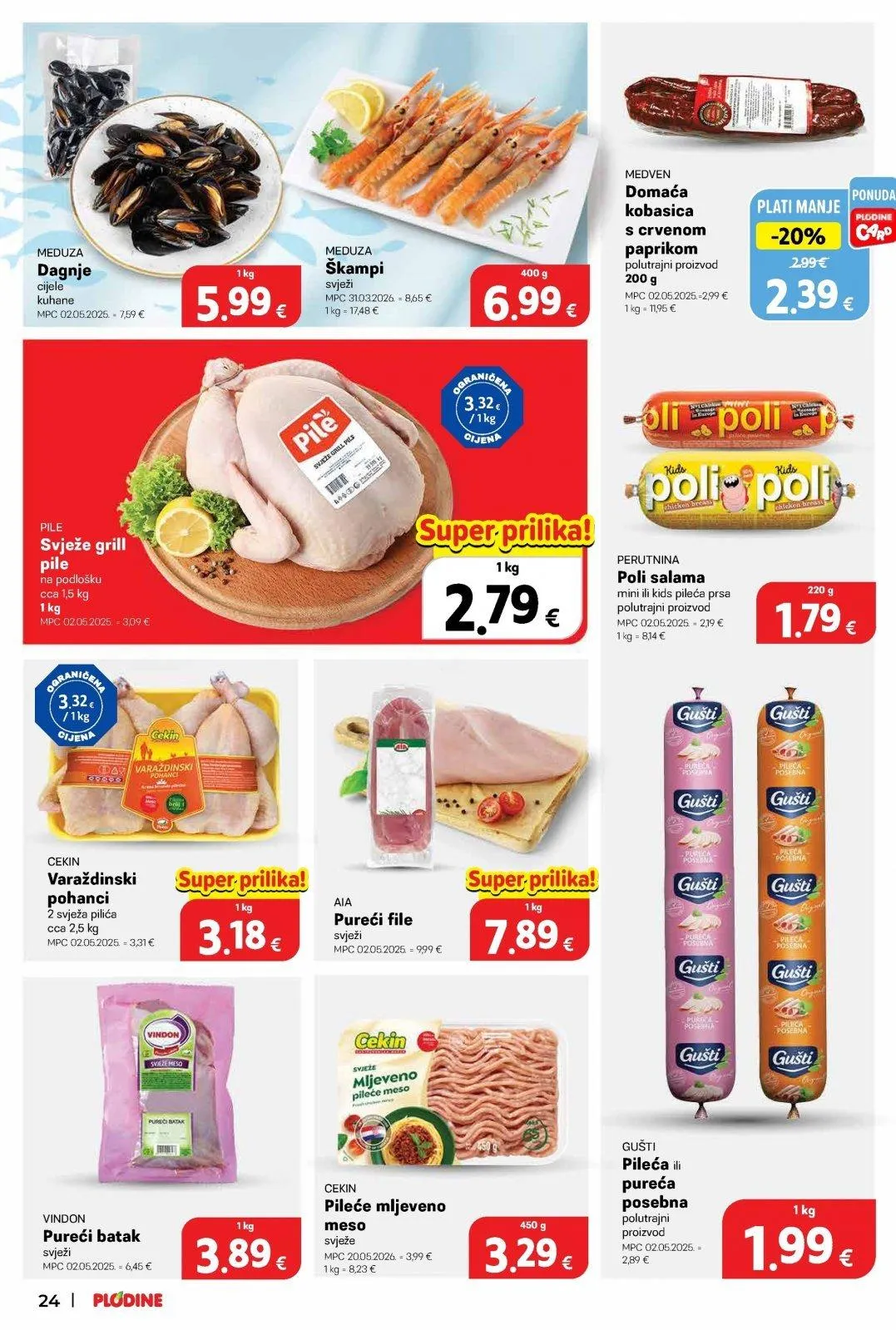 Katalog Plodine katalog do 02.06.2026 od 28. svibnja do 2. lipnja 2026. - Pregled Stranica 24