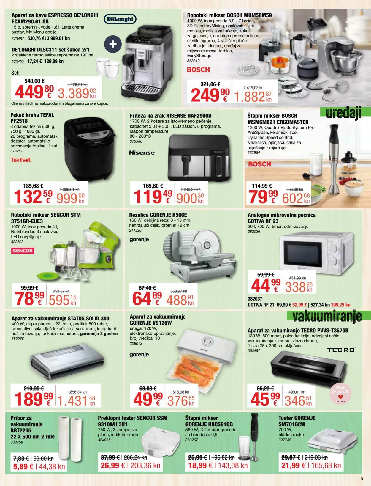 Katalog Pevex - Božić 2023 od 23. studenoga do 31. prosinca 2023. - Pregled Stranica 9