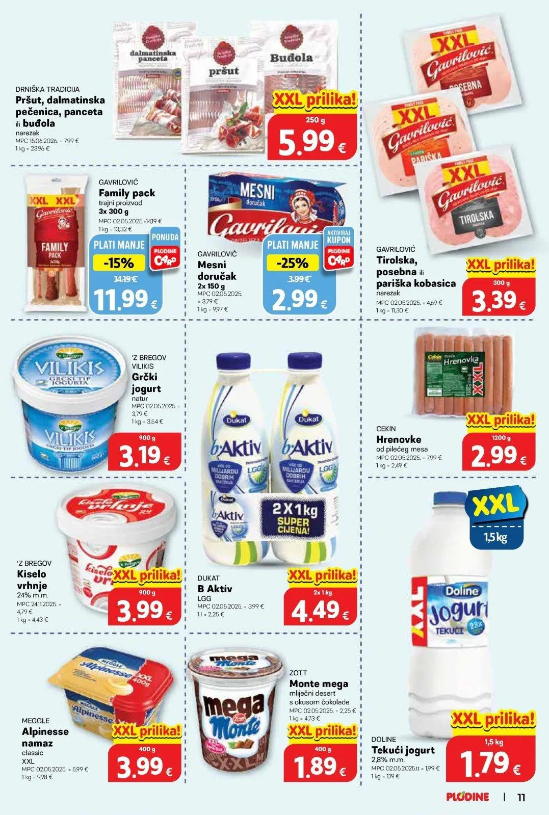 Katalog Plodine katalog do 30.06.2026 od 26. lipnja do 30. lipnja 2026. - Pregled Stranica 11