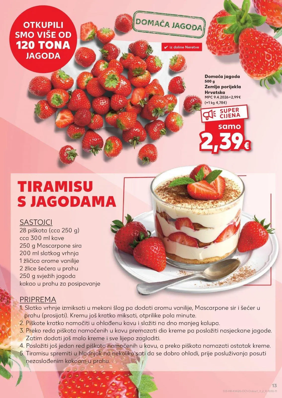 Katalog Kaufland katalog do 19.05.2026 od 13. svibnja do 19. svibnja 2026. - Pregled Stranica 13
