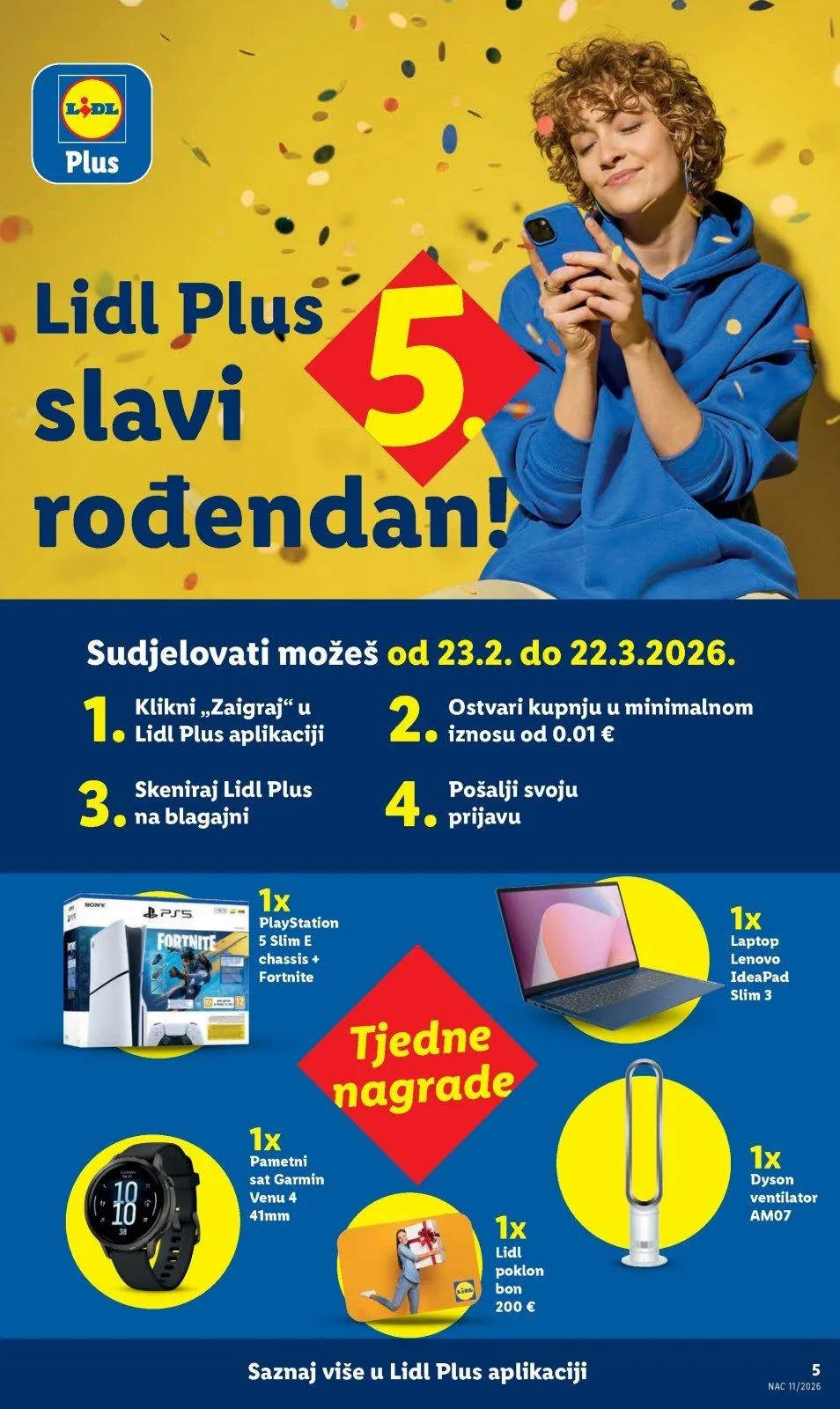 Katalog Lidl katalog do 15.03.2026 od 5. ožujka do 15. ožujka 2026. - Pregled Stranica 5