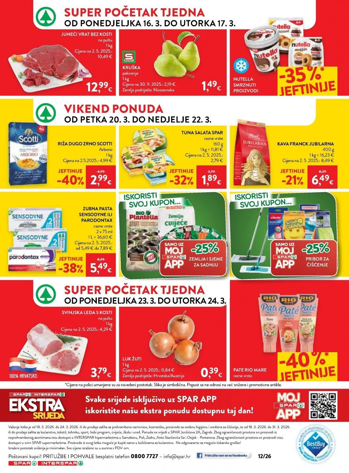 Katalog Spar katalog do 24.03.2026 od 19. ožujka do 24. ožujka 2026. - Pregled Stranica 33
