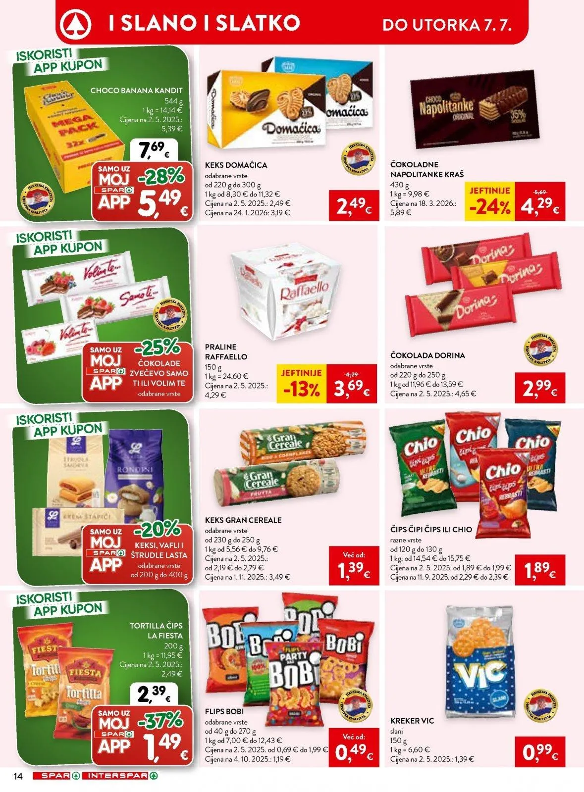 Katalog Interspar katalog do 07.07.2026 od 1. srpnja do 7. srpnja 2026. - Pregled Stranica 24