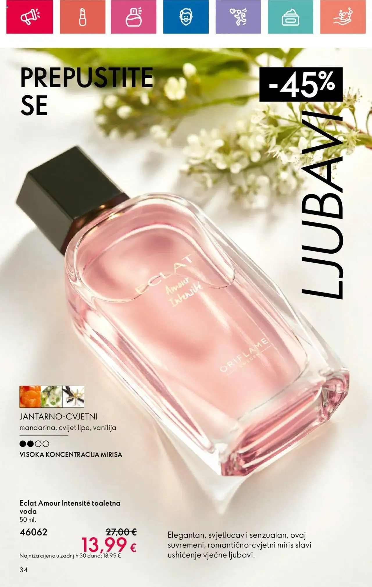 Katalog Katalog 11/2024 Oriflame od 1. kolovoza do 21. kolovoza 2024. - Pregled Stranica 34