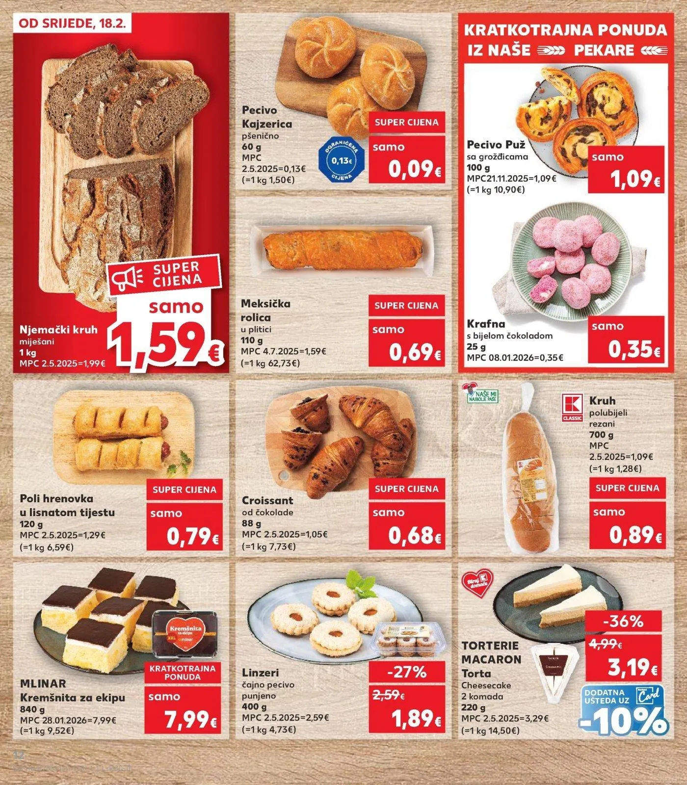 Katalog Kaufland katalog do 24.02.2026 od 19. veljače do 24. veljače 2026. - Pregled Stranica 12