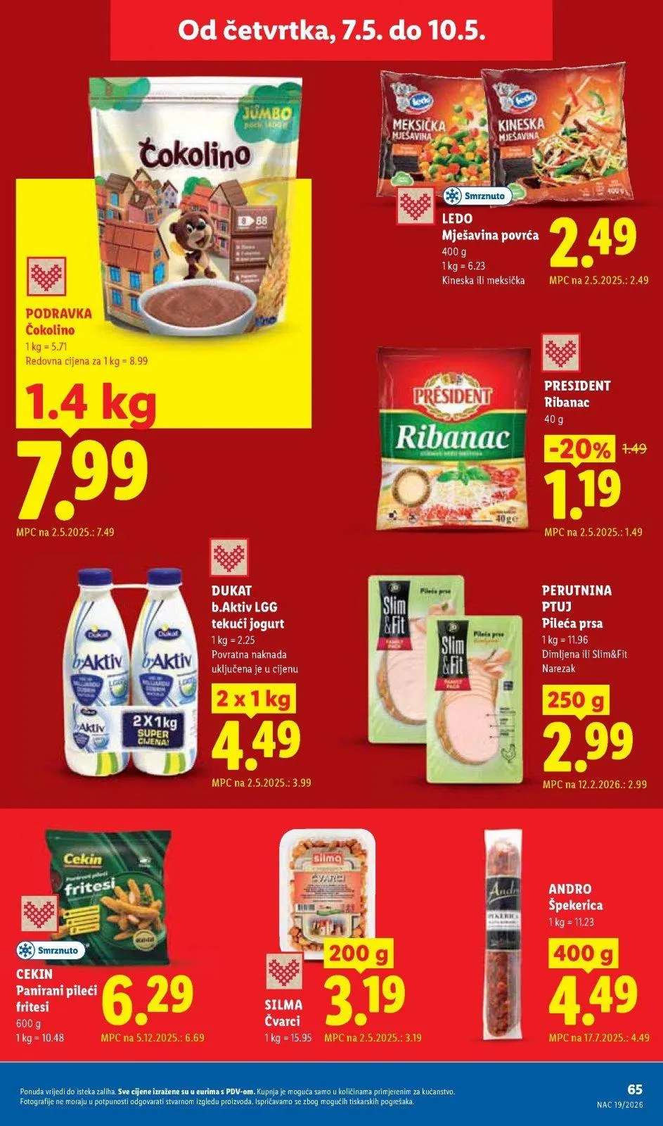 Katalog Lidl katalog do 10.05.2026 od 30. travnja do 10. svibnja 2026. - Pregled Stranica 65