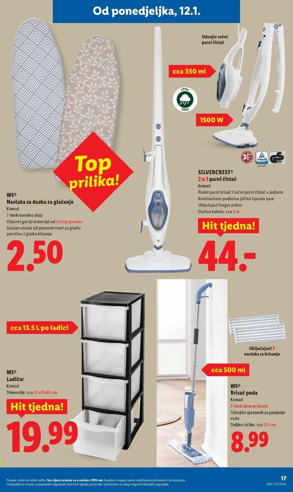 Katalog Lidl katalog do 18.01.2026 od 15. siječnja do 18. siječnja 2026. - Pregled Stranica 17