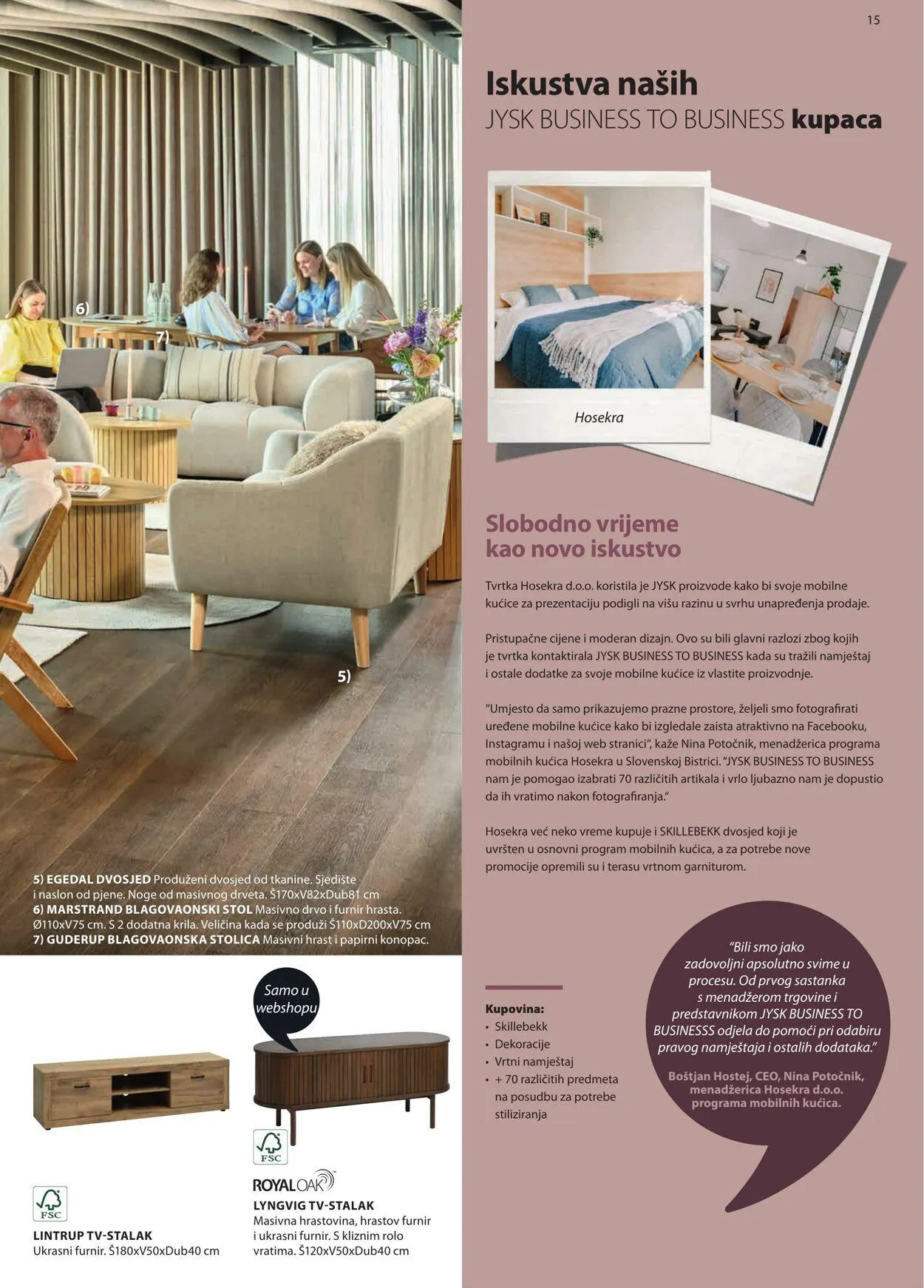 Katalog Jysk od 1. ožujka do 31. kolovoza 2024. - Pregled Stranica 15