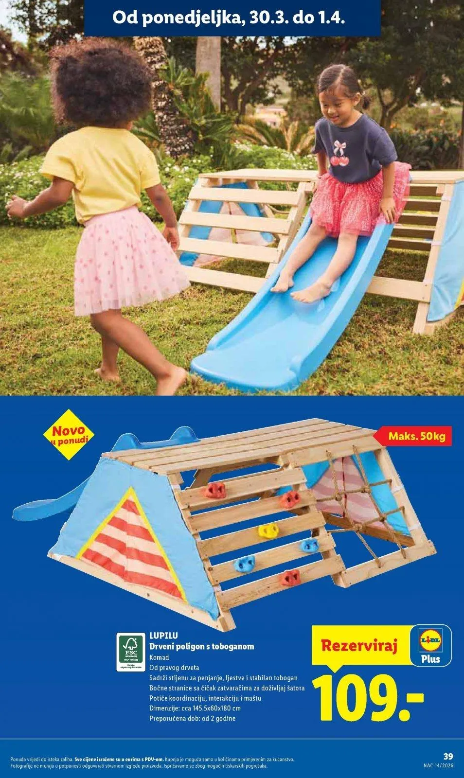 Katalog Lidl katalog do 04.04.2026 od 26. ožujka do 4. travnja 2026. - Pregled Stranica 39