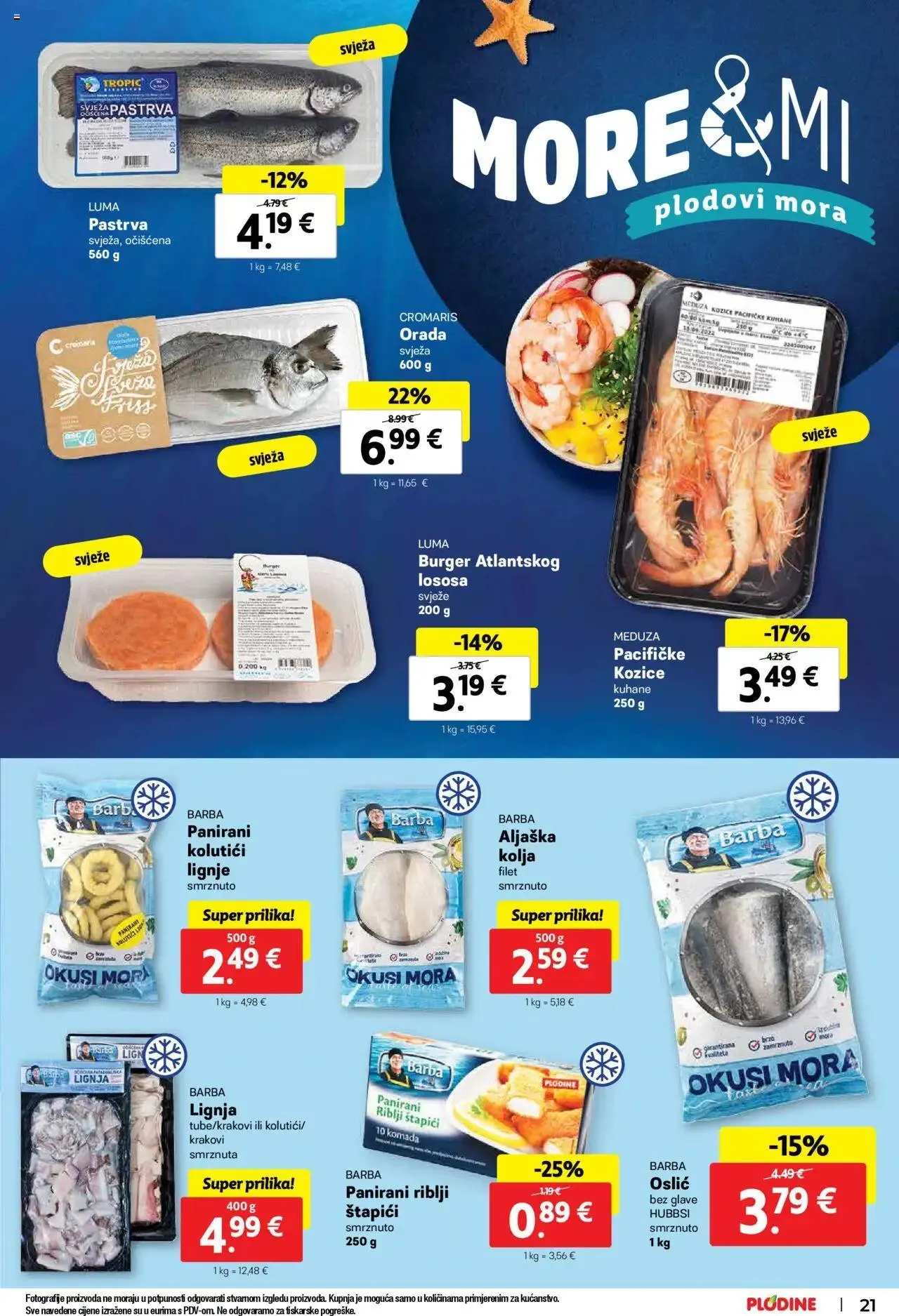 Katalog Katalog Plodine od 2. listopada do 8. listopada 2024. - Pregled Stranica 21