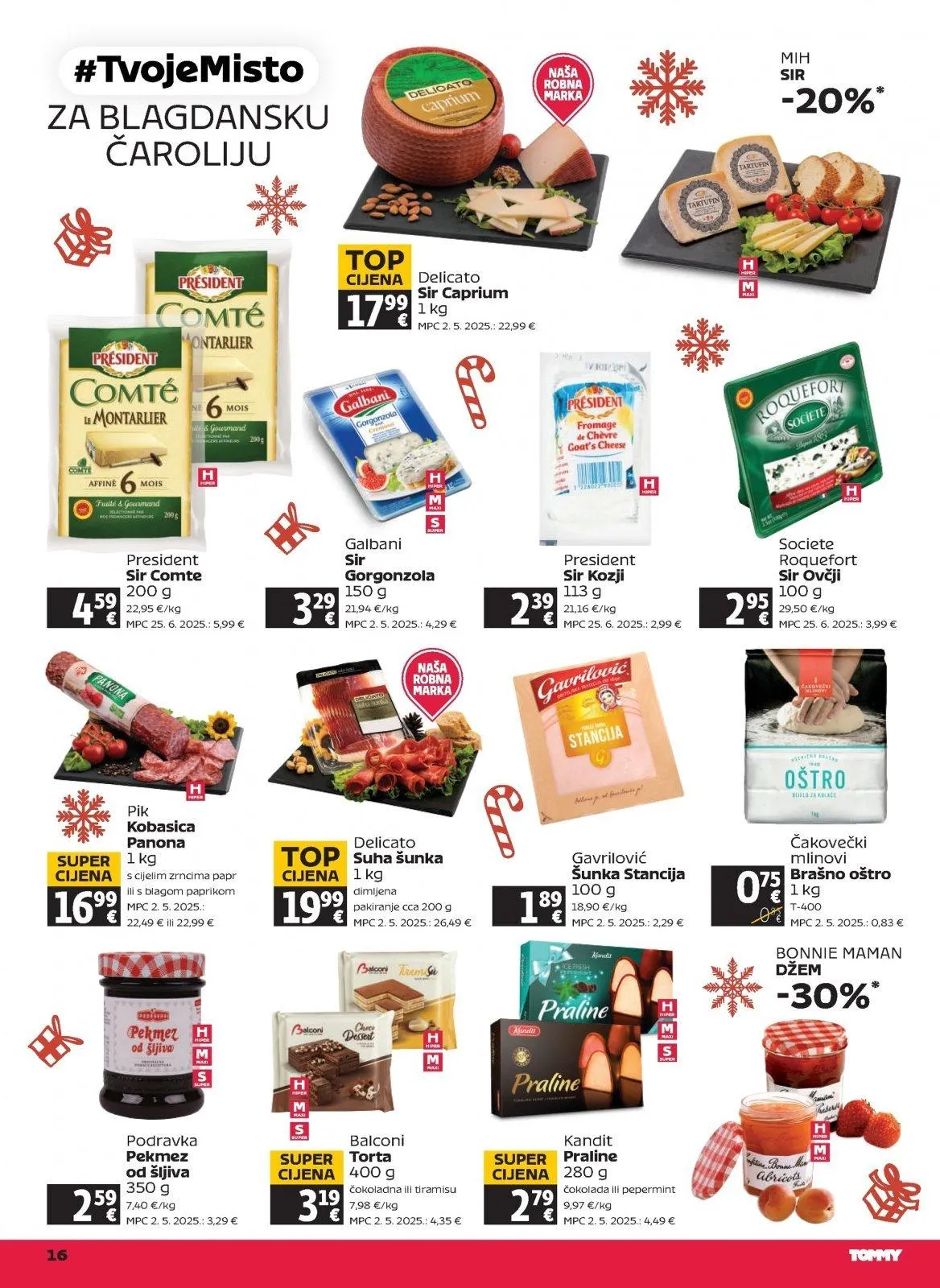 Katalog Tommy katalog do 17.12.2025 od 11. prosinca do 17. prosinca 2025. - Pregled Stranica 16