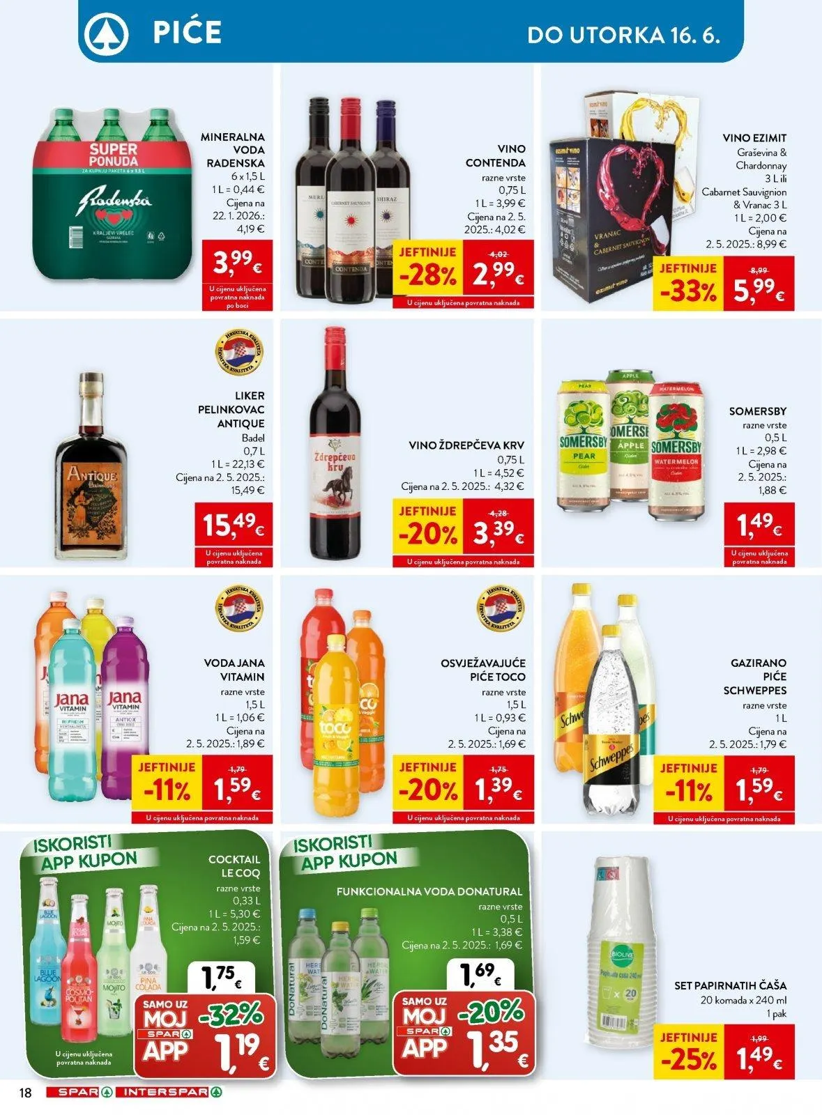 Katalog Interspar katalog do 16.06.2026 od 10. lipnja do 16. lipnja 2026. - Pregled Stranica 30
