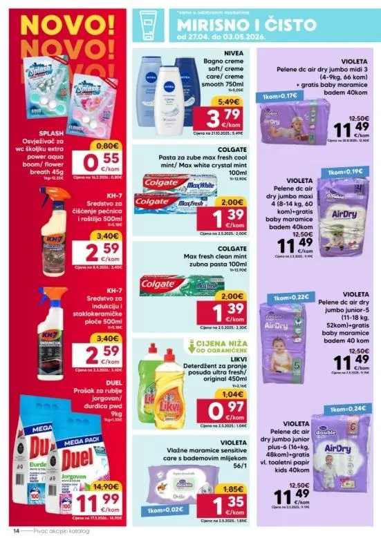Katalog Pivac katalog do 03.05.2026 od 27. travnja do 3. svibnja 2026. - Pregled Stranica 14
