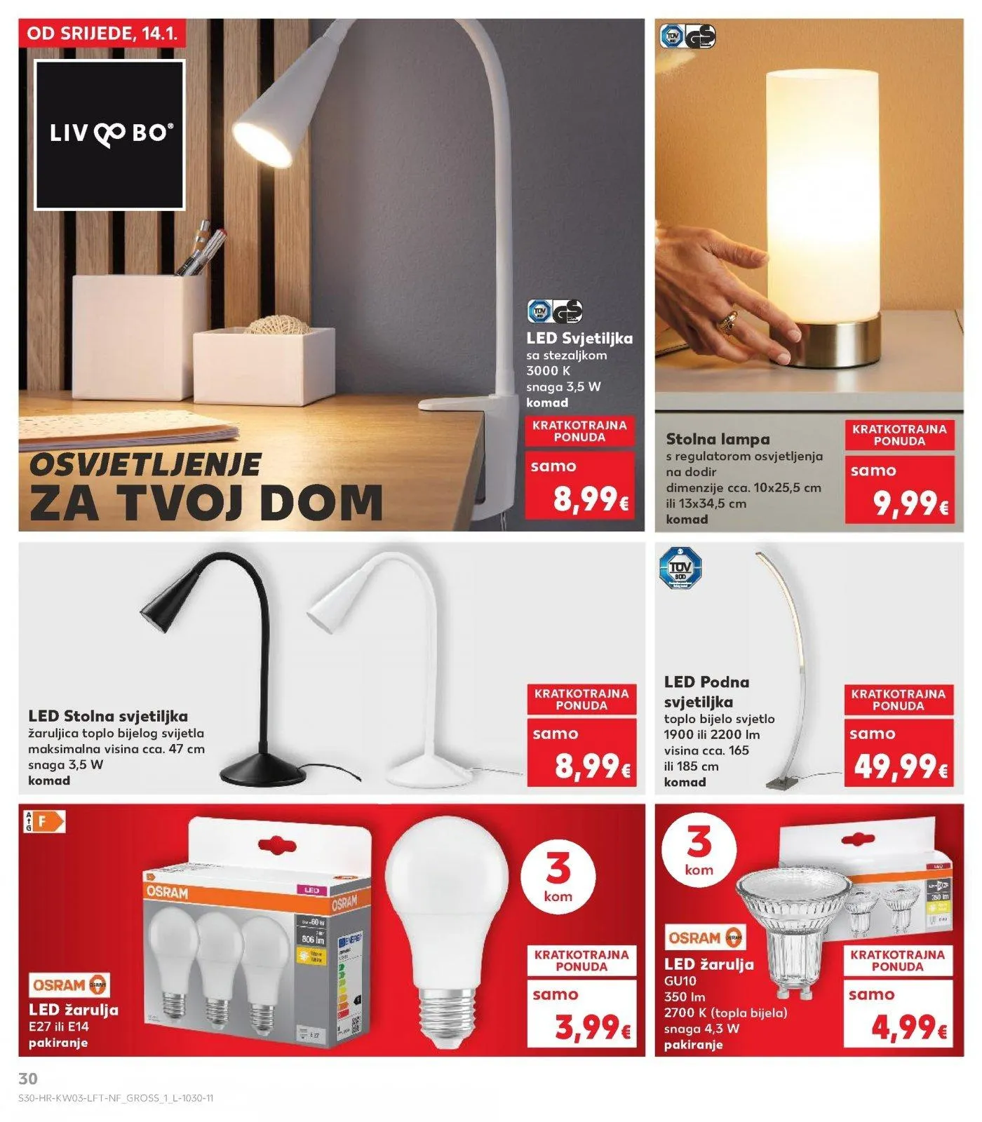 Katalog Kaufland katalog do 20.01.2026 od 14. siječnja do 20. siječnja 2026. - Pregled Stranica 30