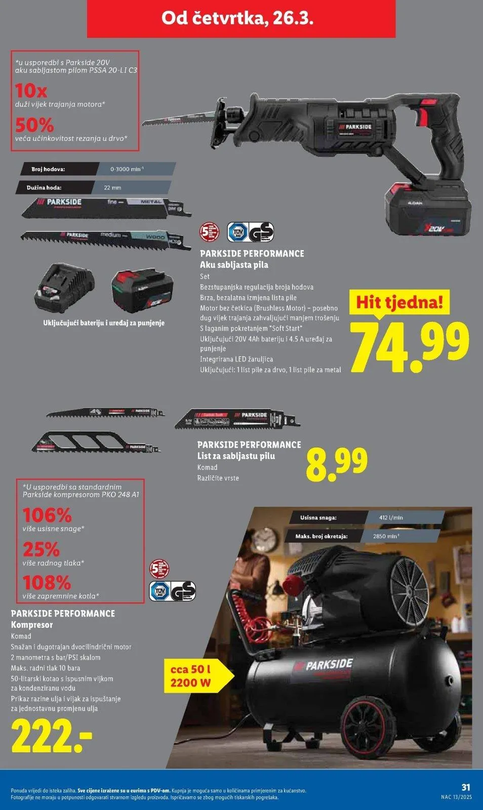 Katalog Lidl katalog do 29.03.2026 od 19. ožujka do 29. ožujka 2026. - Pregled Stranica 31