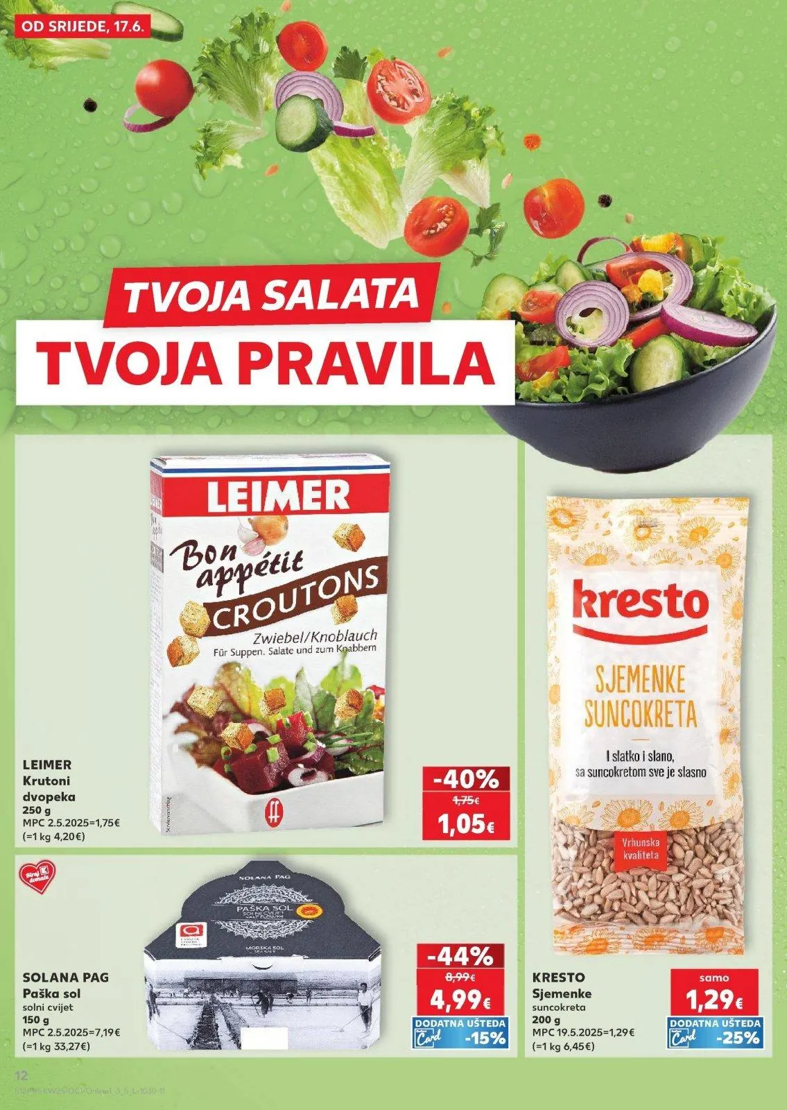 Katalog Kaufland katalog do 23.06.2026 od 17. lipnja do 23. lipnja 2026. - Pregled Stranica 12
