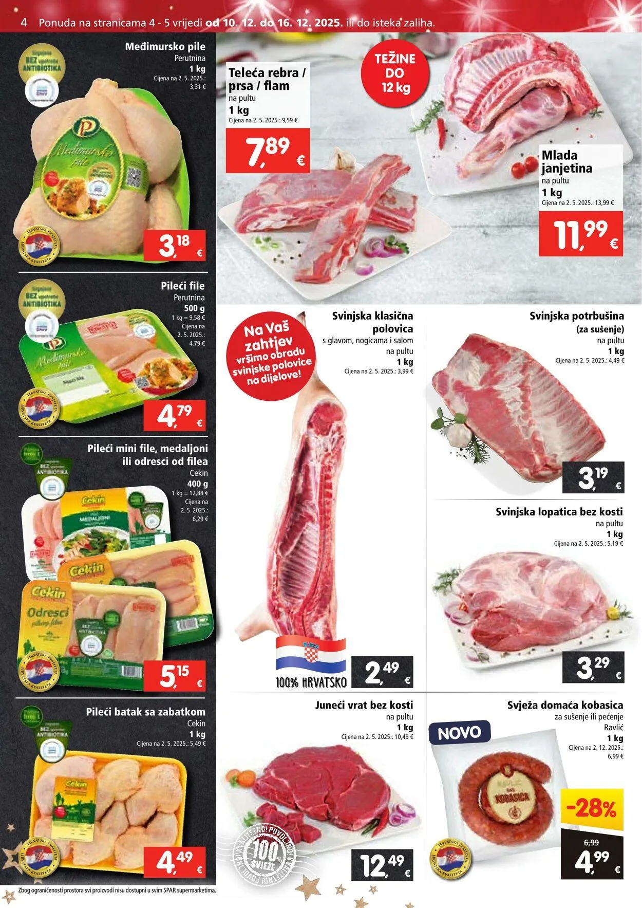Katalog Spar od 10. prosinca do 16. prosinca 2025. - Pregled Stranica 4