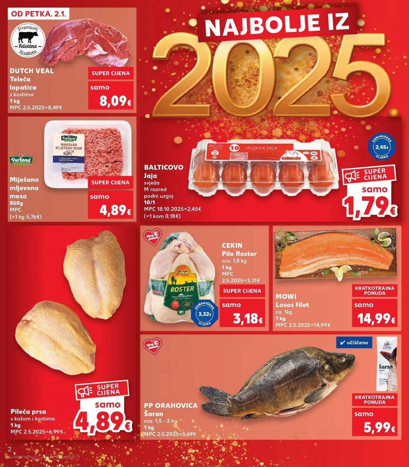 Katalog Kaufland katalog do 06.01.2026 od 6. siječnja do 6. siječnja 2026. - Pregled Stranica 2