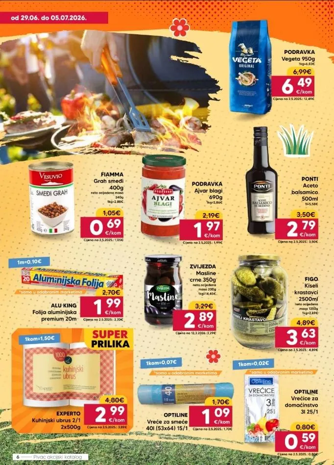 Katalog Pivac katalog do 05.07.2026 od 29. lipnja do 5. srpnja 2026. - Pregled Stranica 6