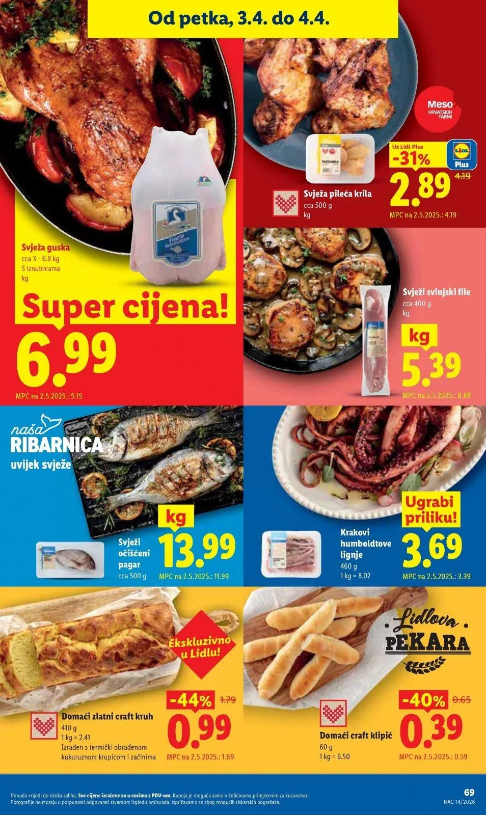 Katalog Lidl katalog do 04.04.2026 od 26. ožujka do 4. travnja 2026. - Pregled Stranica 69