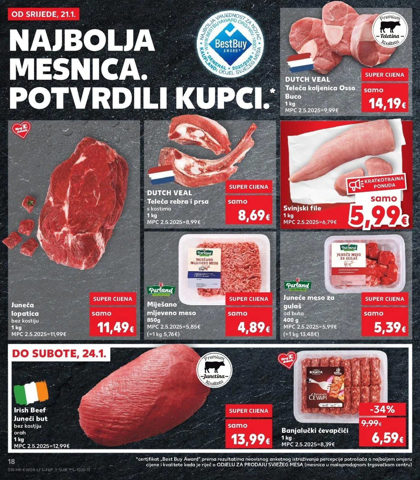 Katalog Kaufland katalog do 27.01.2026 od 21. siječnja do 27. siječnja 2026. - Pregled Stranica 18