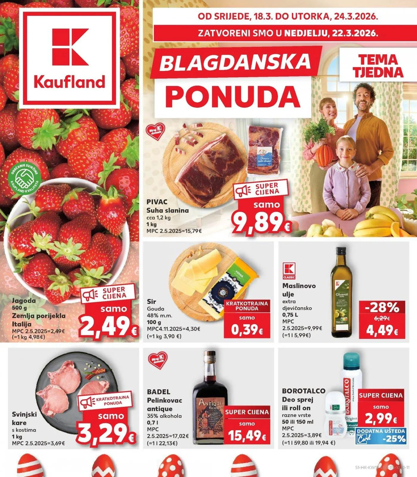 Katalog Kaufland katalog do 24.03.2026 od 18. ožujka do 24. ožujka 2026. - Pregled Stranica 1