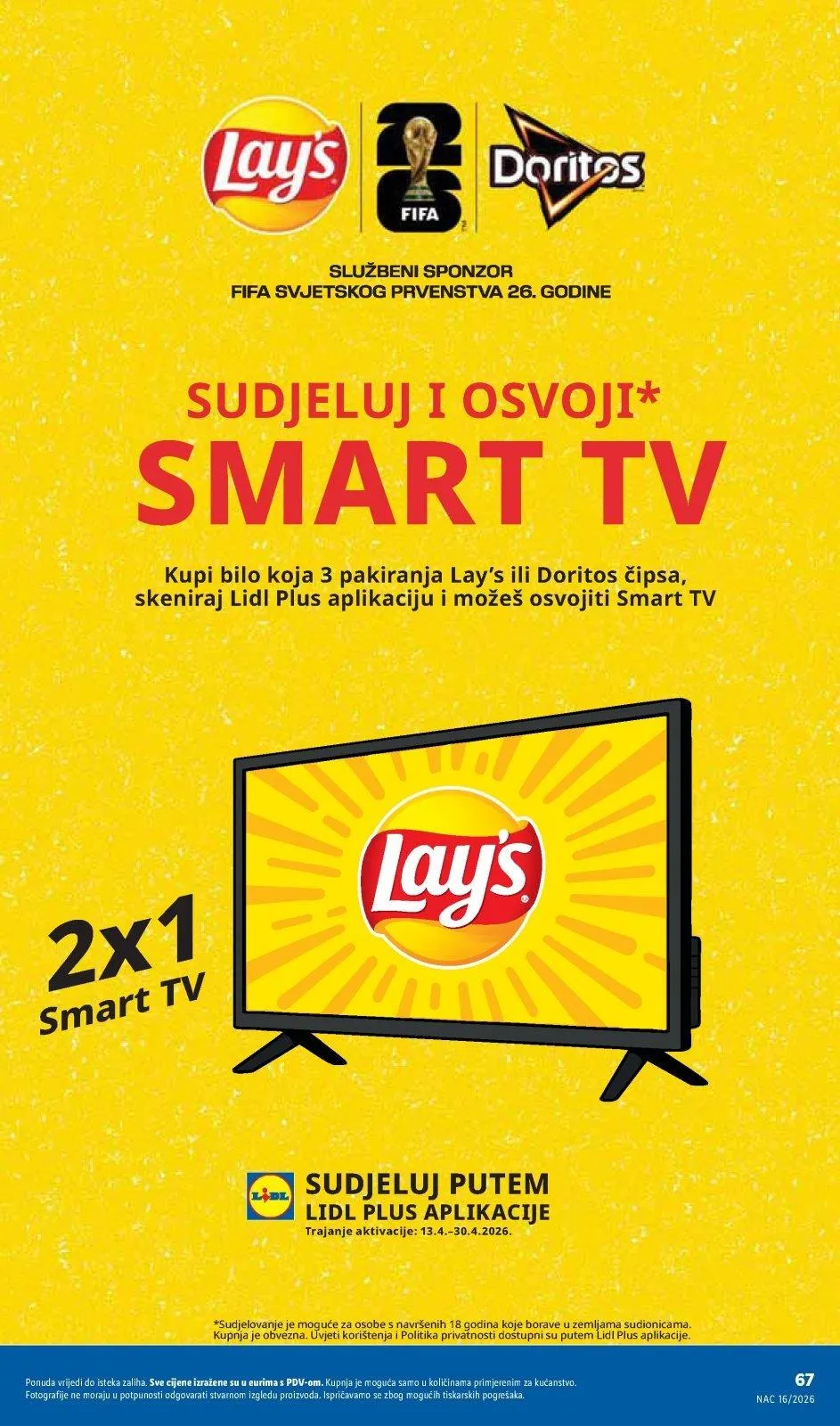 Katalog Lidl katalog do 19.04.2026 od 9. travnja do 19. travnja 2026. - Pregled Stranica 67