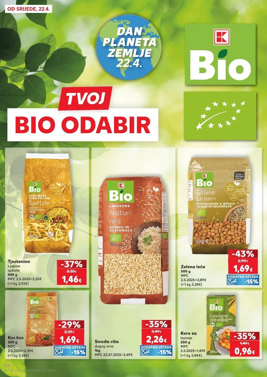 Katalog Kaufland katalog do 28.04.2026 od 22. travnja do 28. travnja 2026. - Pregled Stranica 14