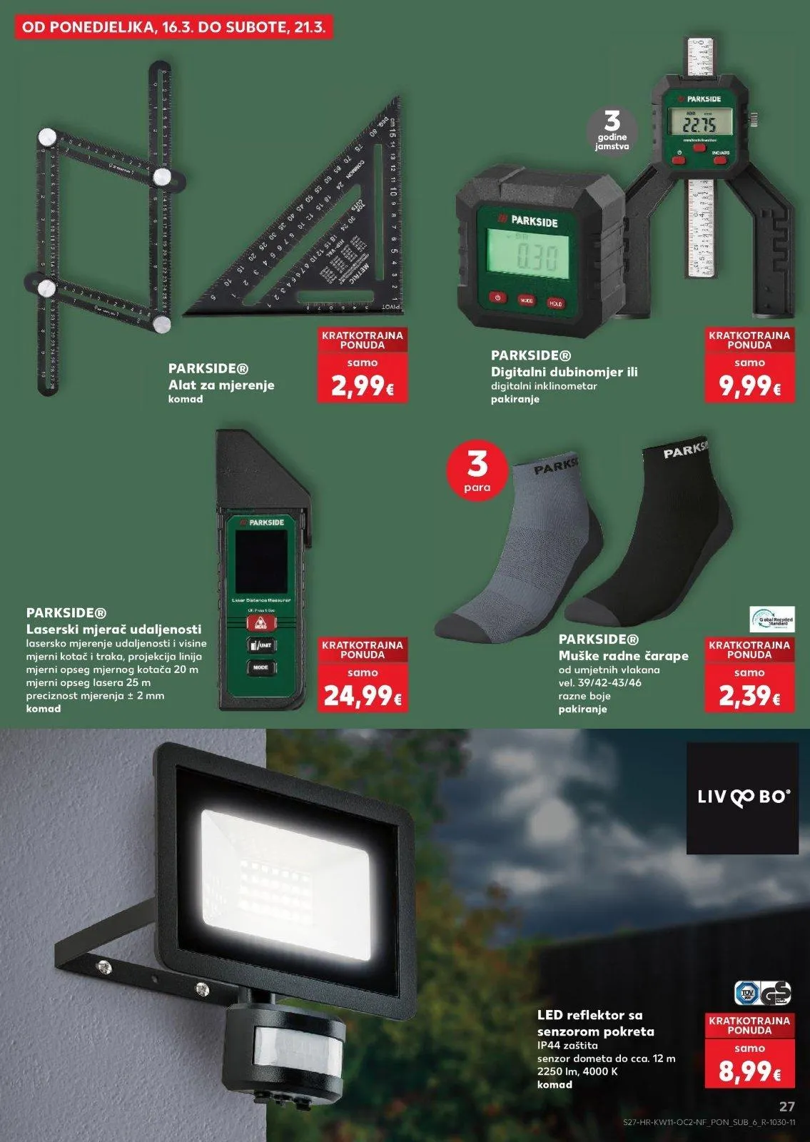 Katalog Kaufland katalog do 17.03.2026 od 11. ožujka do 17. ožujka 2026. - Pregled Stranica 27