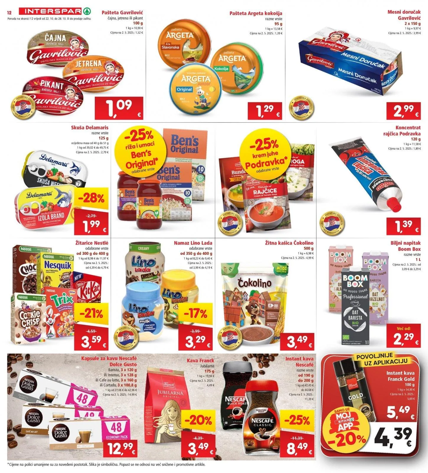 Katalog Interspar katalog do 28.10.2025 od 28. listopada do 28. listopada 2025. - Pregled Stranica 14