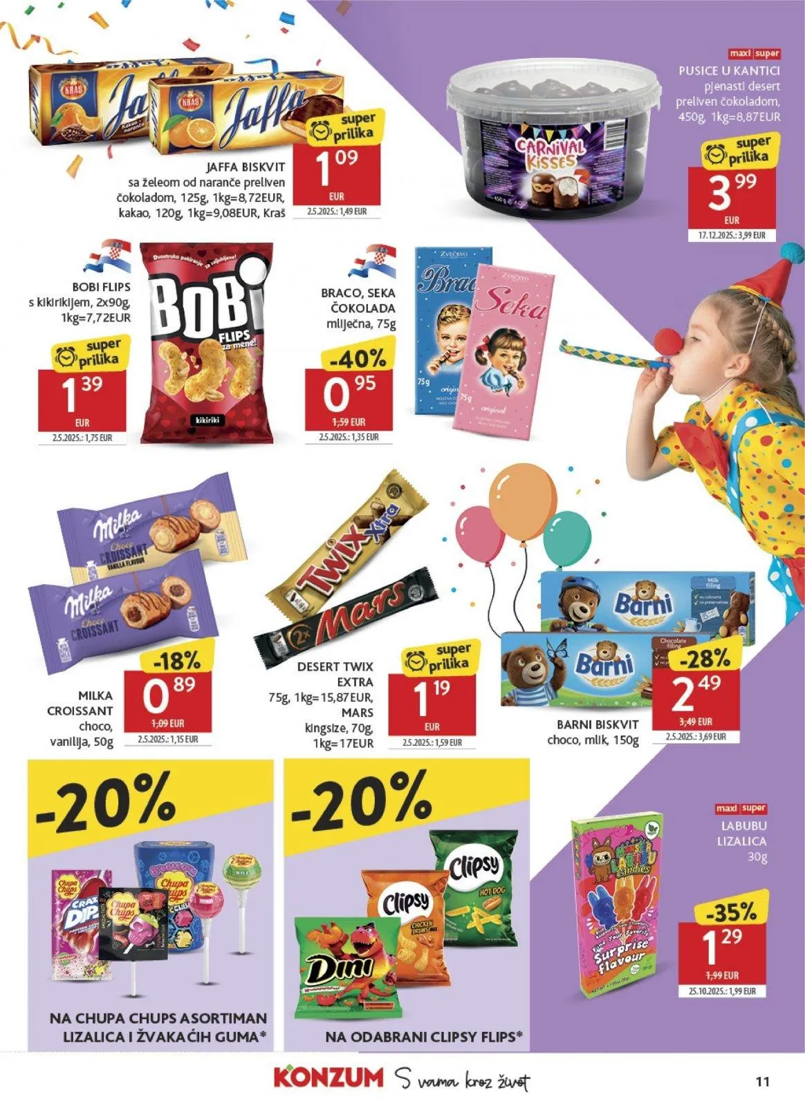 Katalog Konzum katalog do 17.02.2026 od 12. veljače do 17. veljače 2026. - Pregled Stranica 11