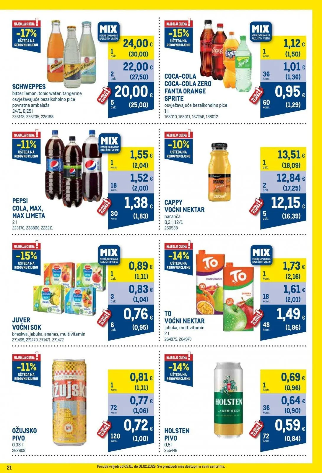 Katalog Metro katalog do 02.02.2026 od 15. siječnja do 2. veljače 2026. - Pregled Stranica 21