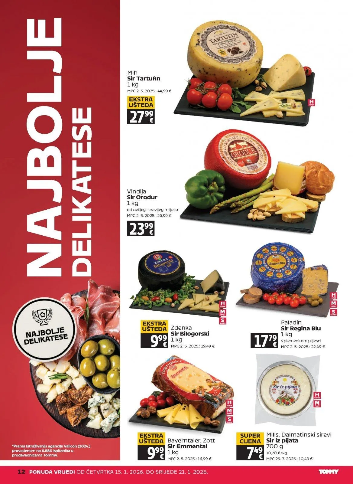 Katalog Tommy katalog do 21.01.2026 od 15. siječnja do 21. siječnja 2026. - Pregled Stranica 12